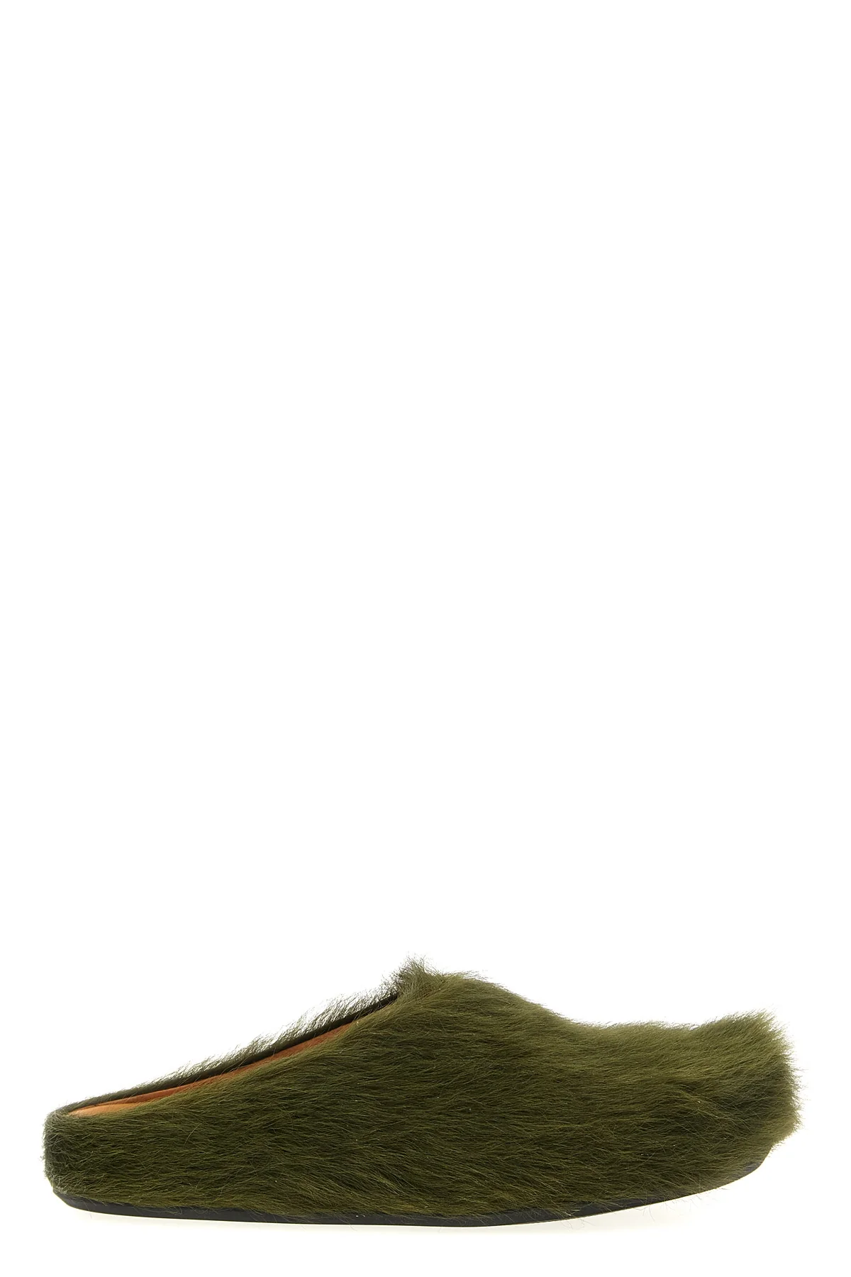 MARNI 40 fussbett long-haired calf leather sabots