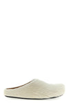 fussbett long-haired calf leather sabots