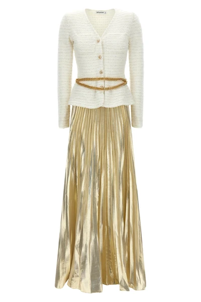 the self-portrait long dress masterfully blends two sartorial souls into one el