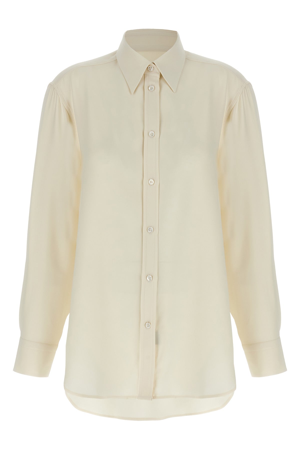 BRIONI 40 silk cady shirt