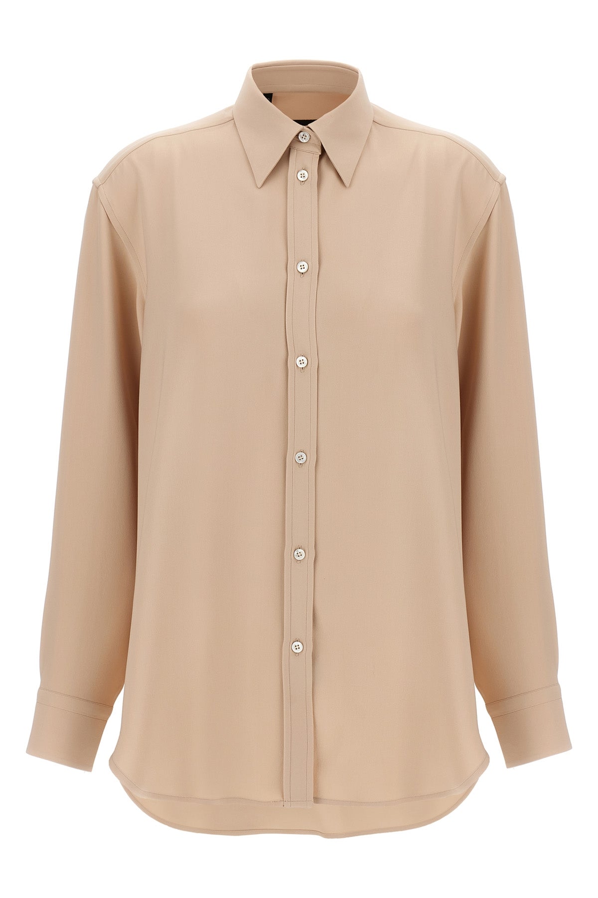 BRIONI 38 silk cady shirt