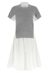 hybrid midi dress