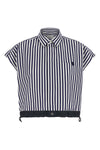 striped cotton poplin shirt