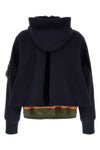 sponge cotton blend hoodie