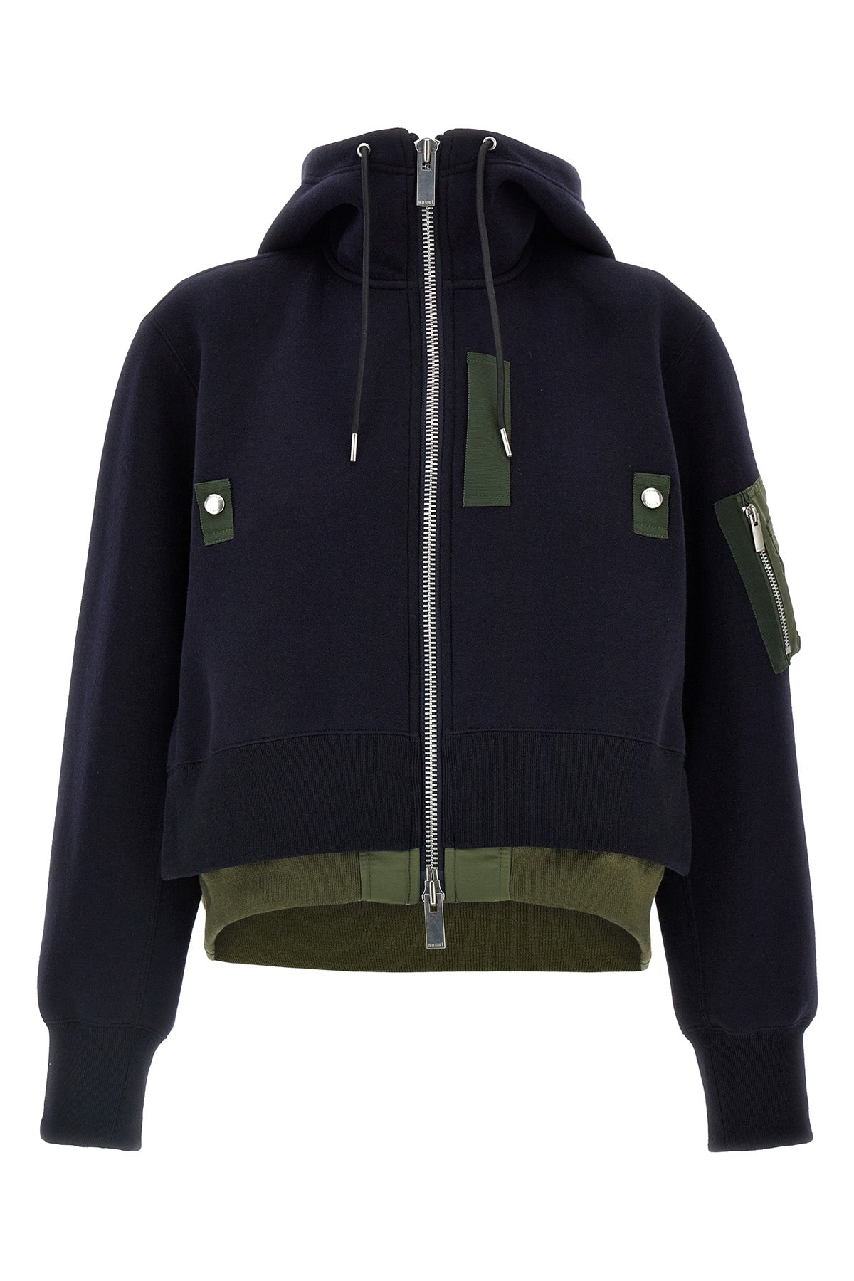 sponge cotton blend hoodie