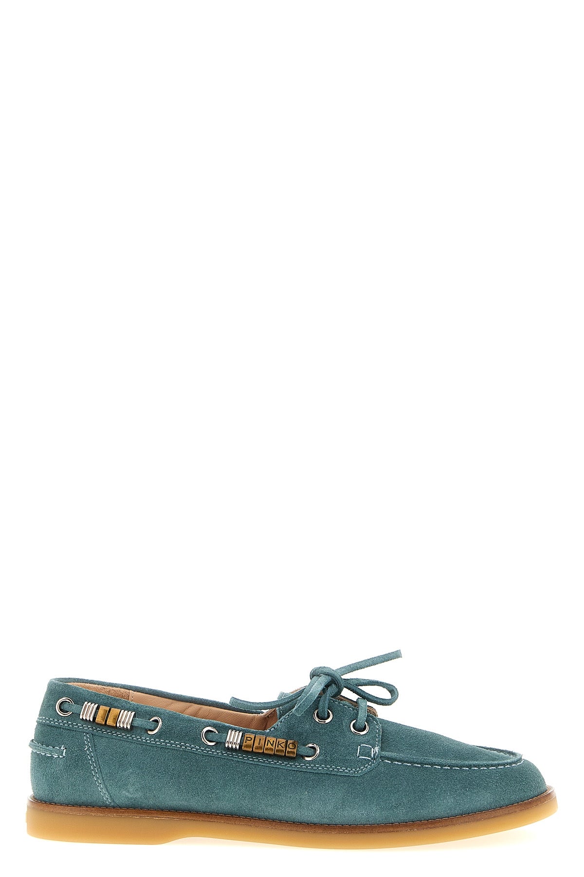 PINKO 35 grace 01 suede boat shoe