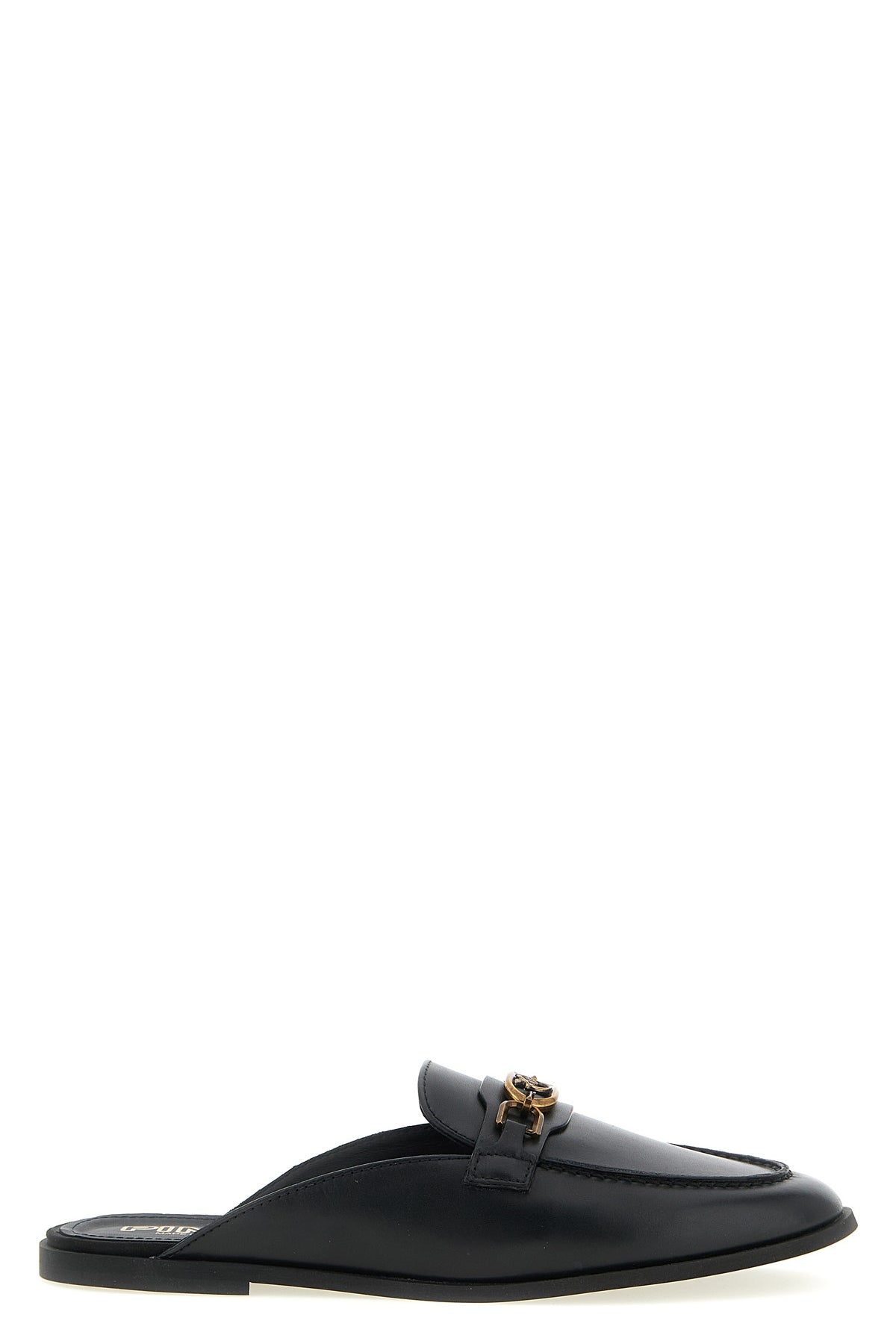PINKO 37 naty 09 leather sabots
