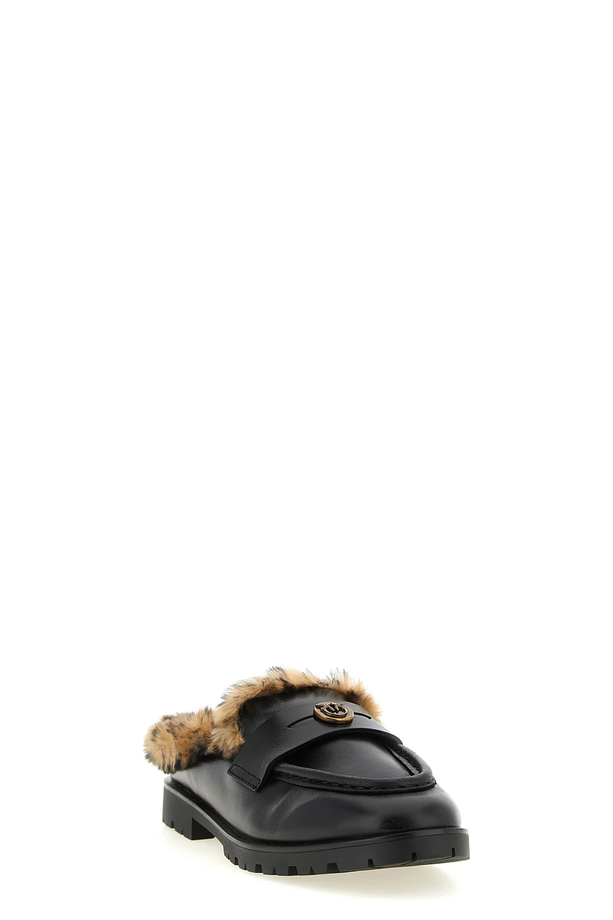 the sabot pinko nora 09 redefines the slip-on model through a bold contrast of t