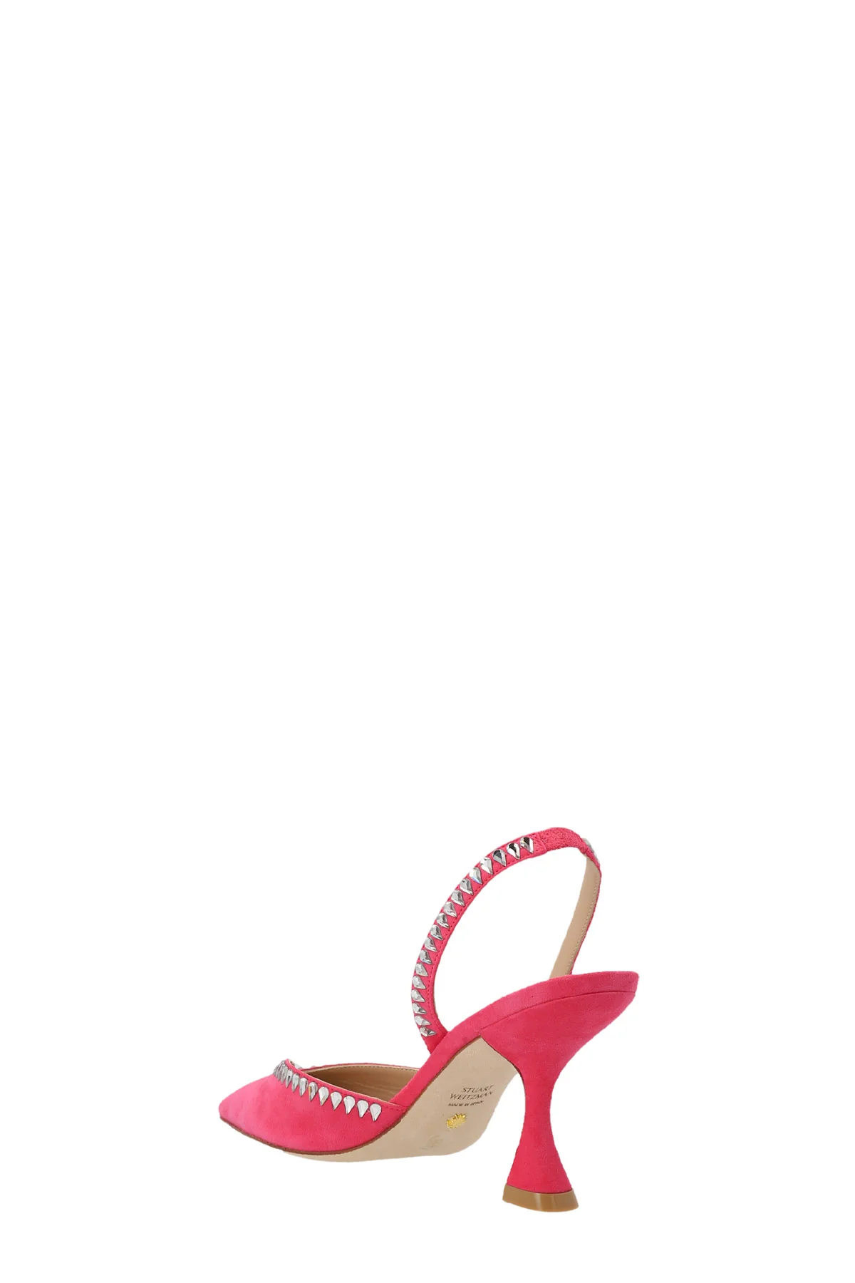 STUART WEITZMAN 36.5 gmct suede slingbacks