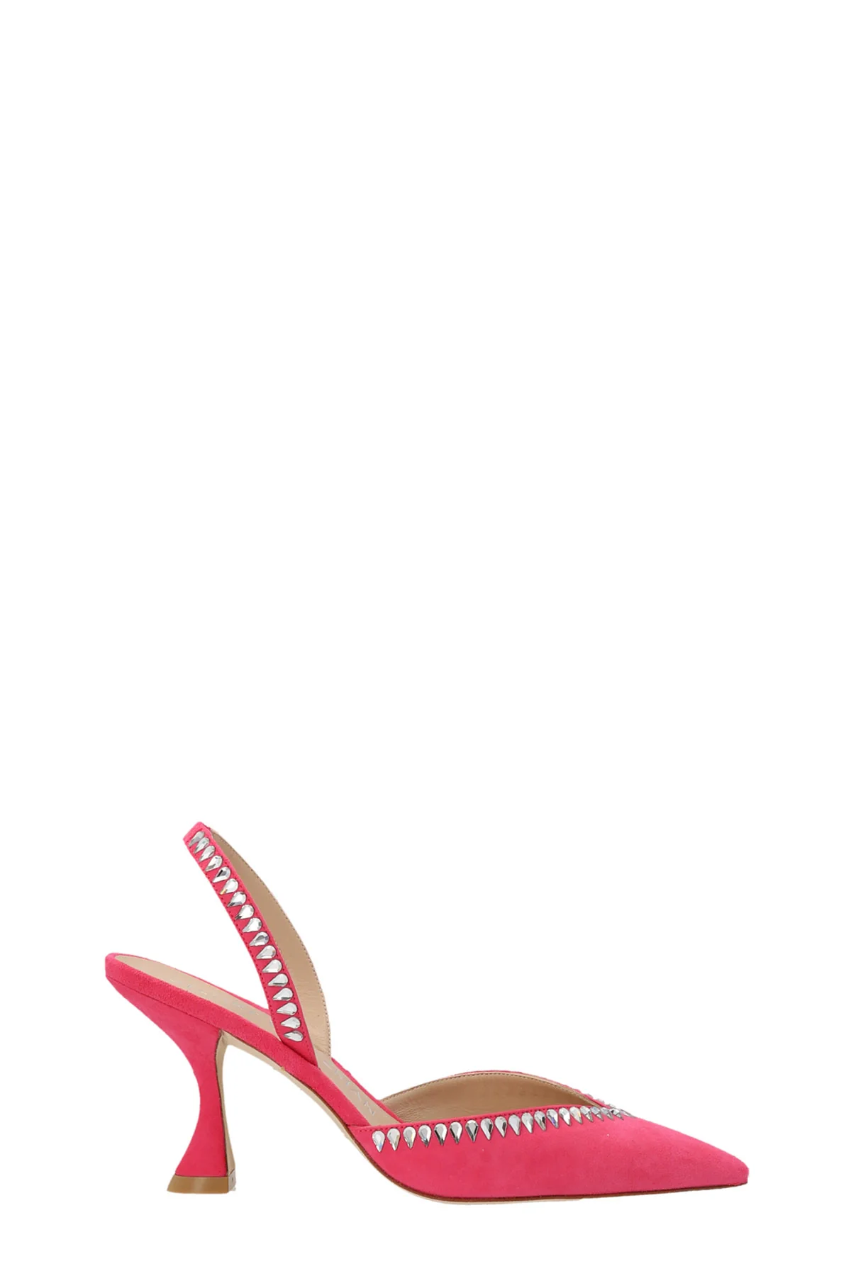 STUART WEITZMAN 36.5 gmct suede slingbacks