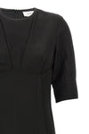 sele viscose crewneck dress