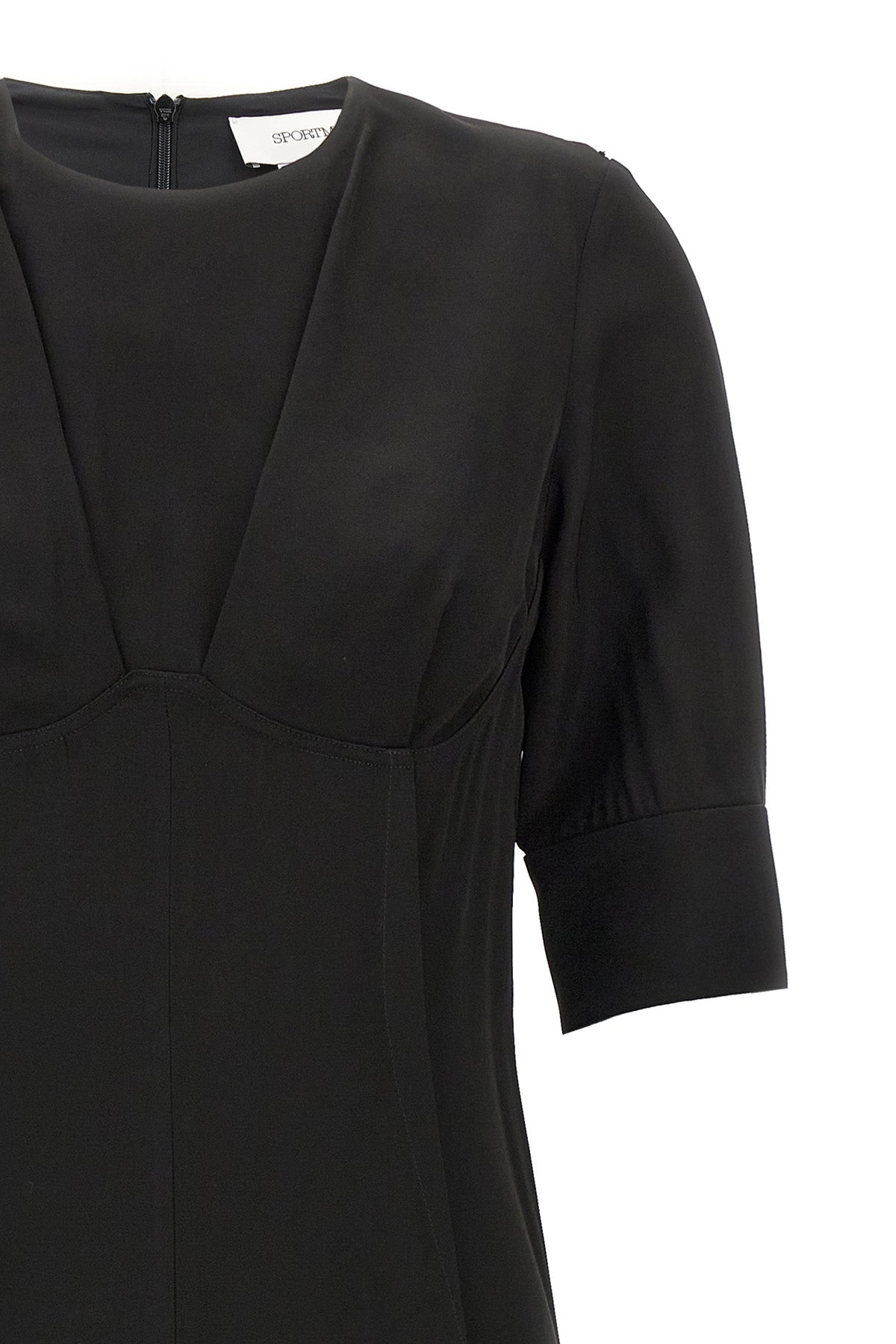 sele viscose crewneck dress