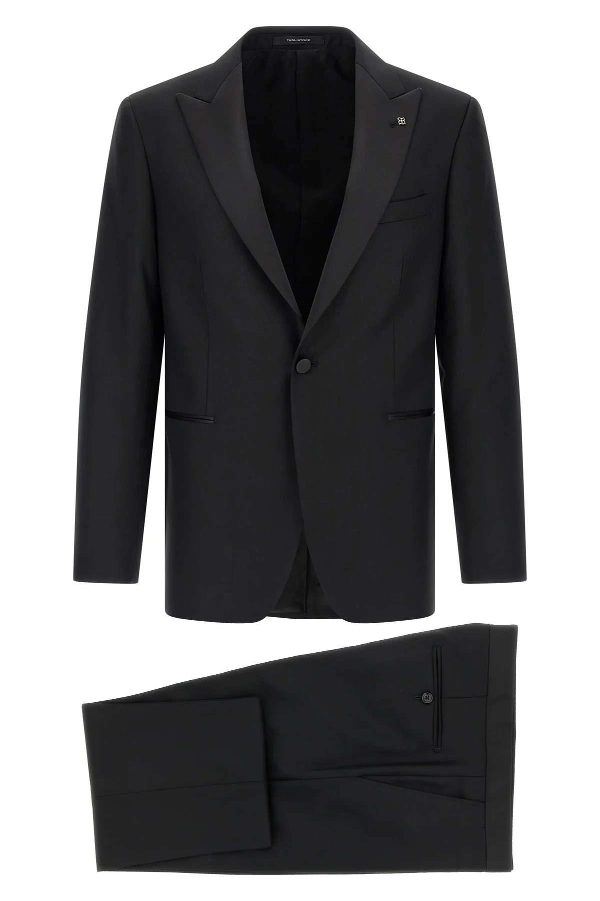 TAGLIATORE 46 napoli super 110s virgin wool suit