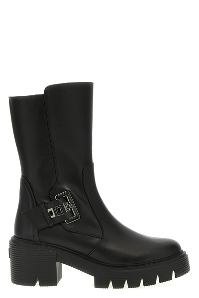 soho leather boots