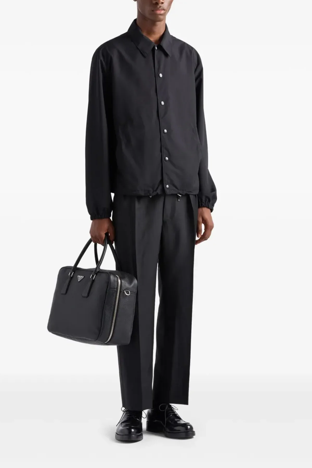 travel wool blouson
