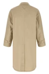 sartorial-inspired cotton trench coat