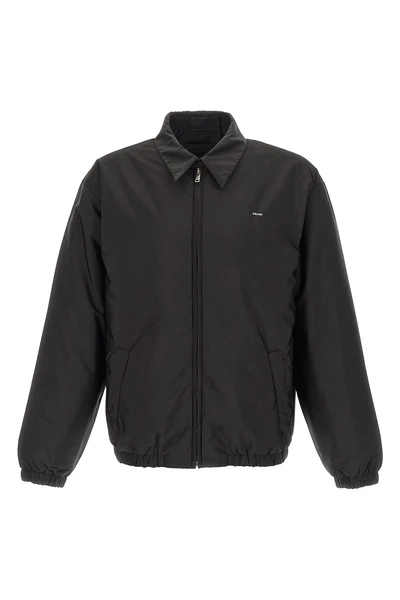 re-nylon jacket slightly padded