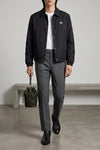 lightly padded re-nylon blouson