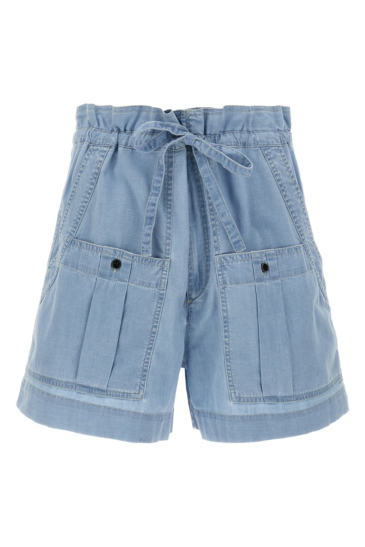 MARANT ETOILE 34 valdina cotton denim shorts