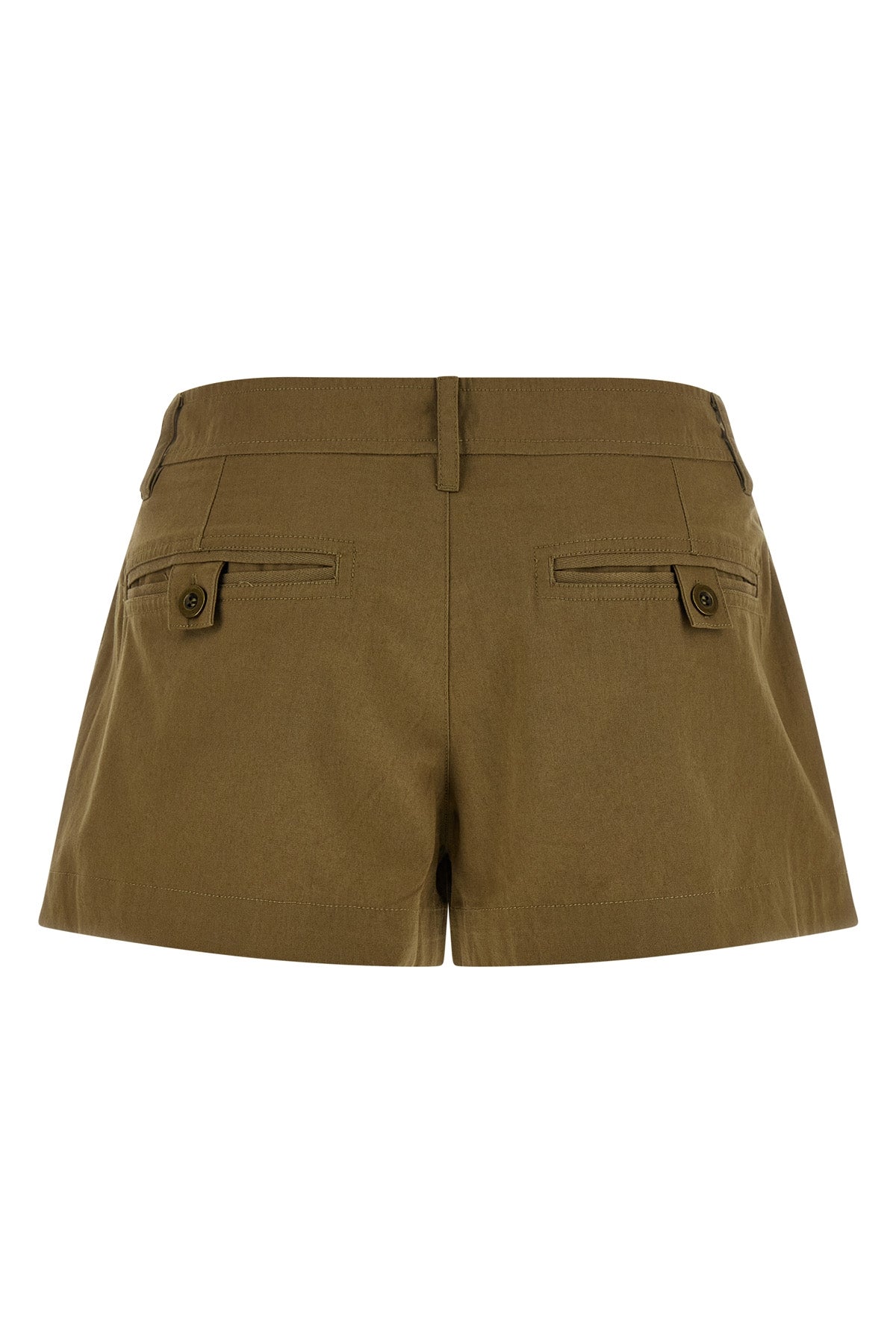 ISABEL MARANT 38 barta flared skort cotton canvas shorts