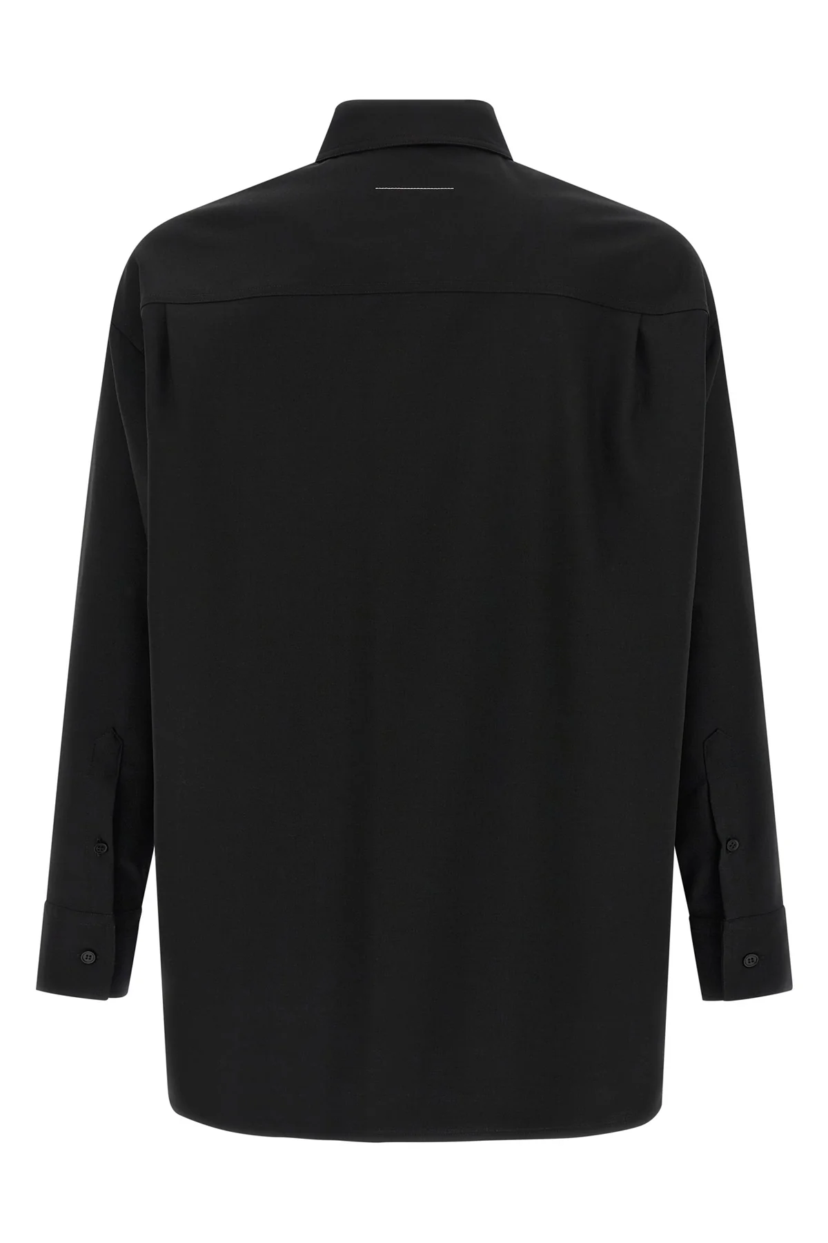 sartorial wool blend shirt