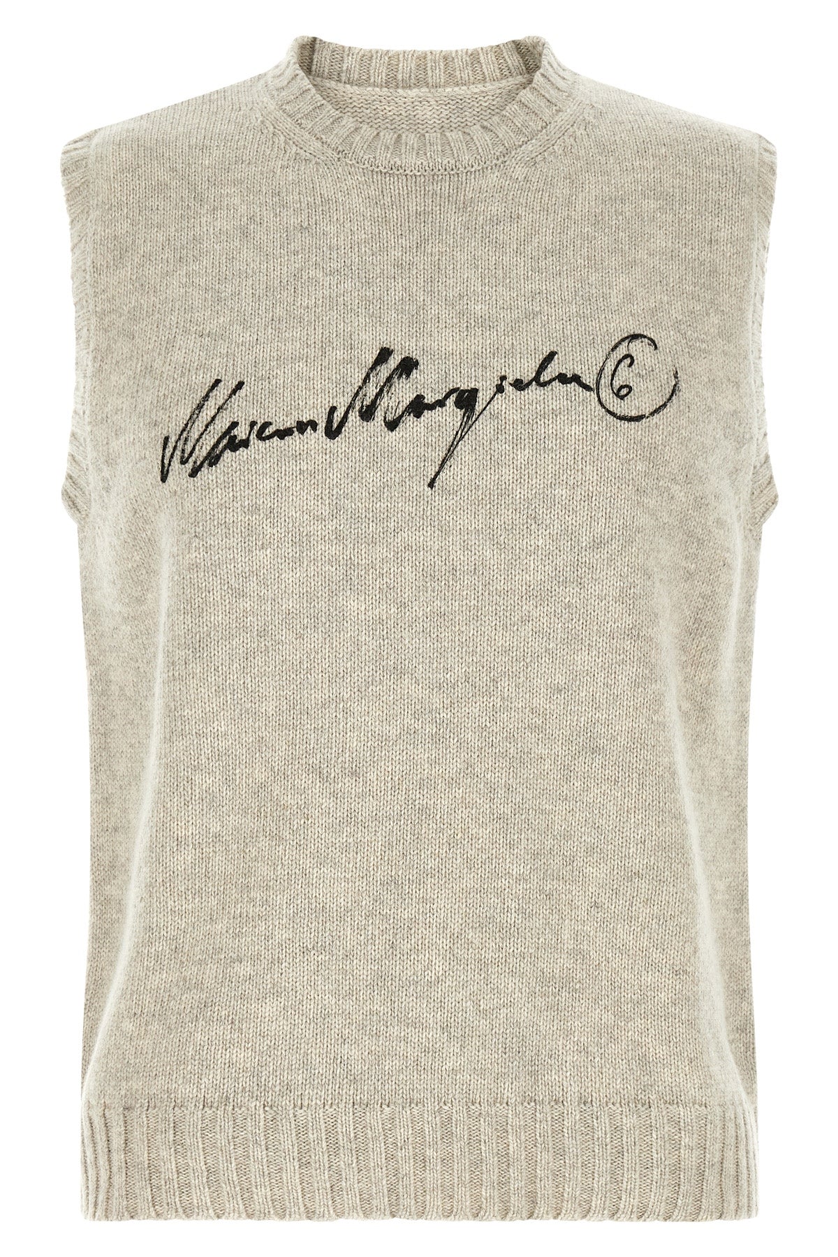 MM6 L the mm6 maison margiela round-neck vest