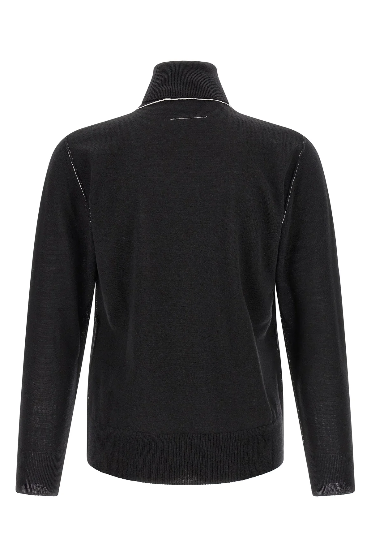 MM6 L maison margiela mm6 virgin wool blend turtleneck sweater