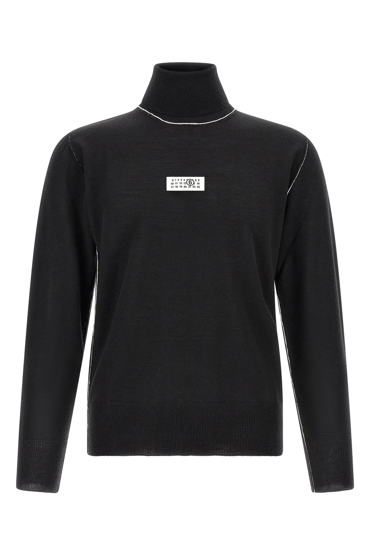 MM6 L maison margiela mm6 virgin wool blend turtleneck sweater