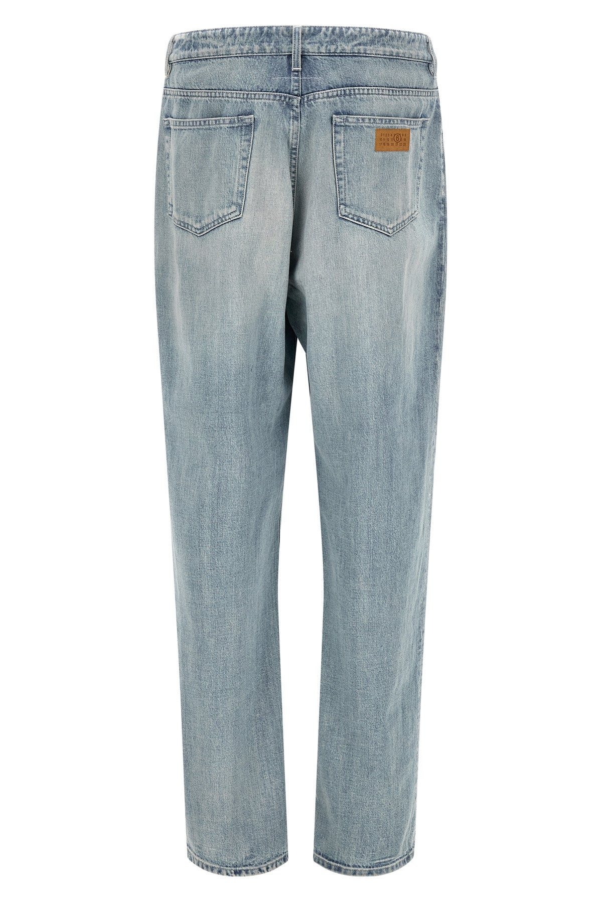 maison margielas mm6 five-pocket jeans