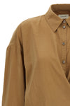 the lemaire twisted shirt stands out for its iconic asymmetrical construction