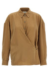 the lemaire twisted shirt stands out for its iconic asymmetrical construction