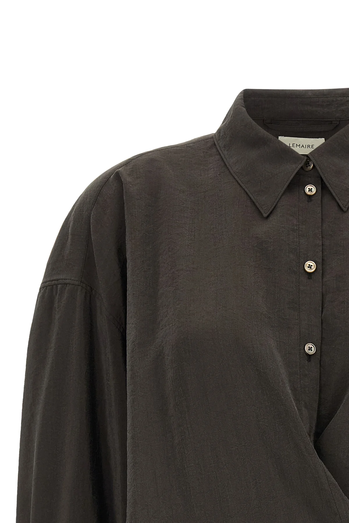 the lemaire twisted shirt redefines the codes of contemporary tailoring throug