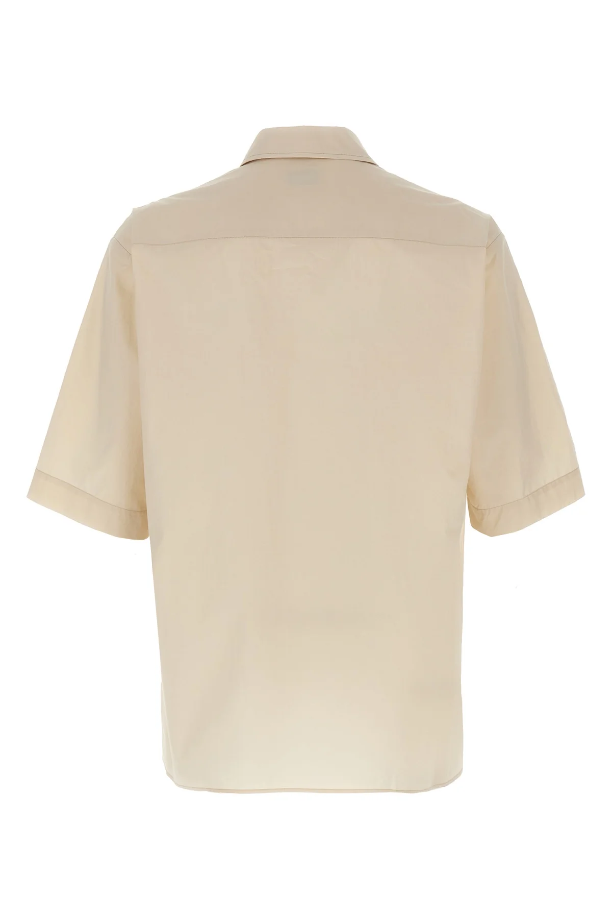 LEMAIRE 52 convertible shirt in light cotton poplin