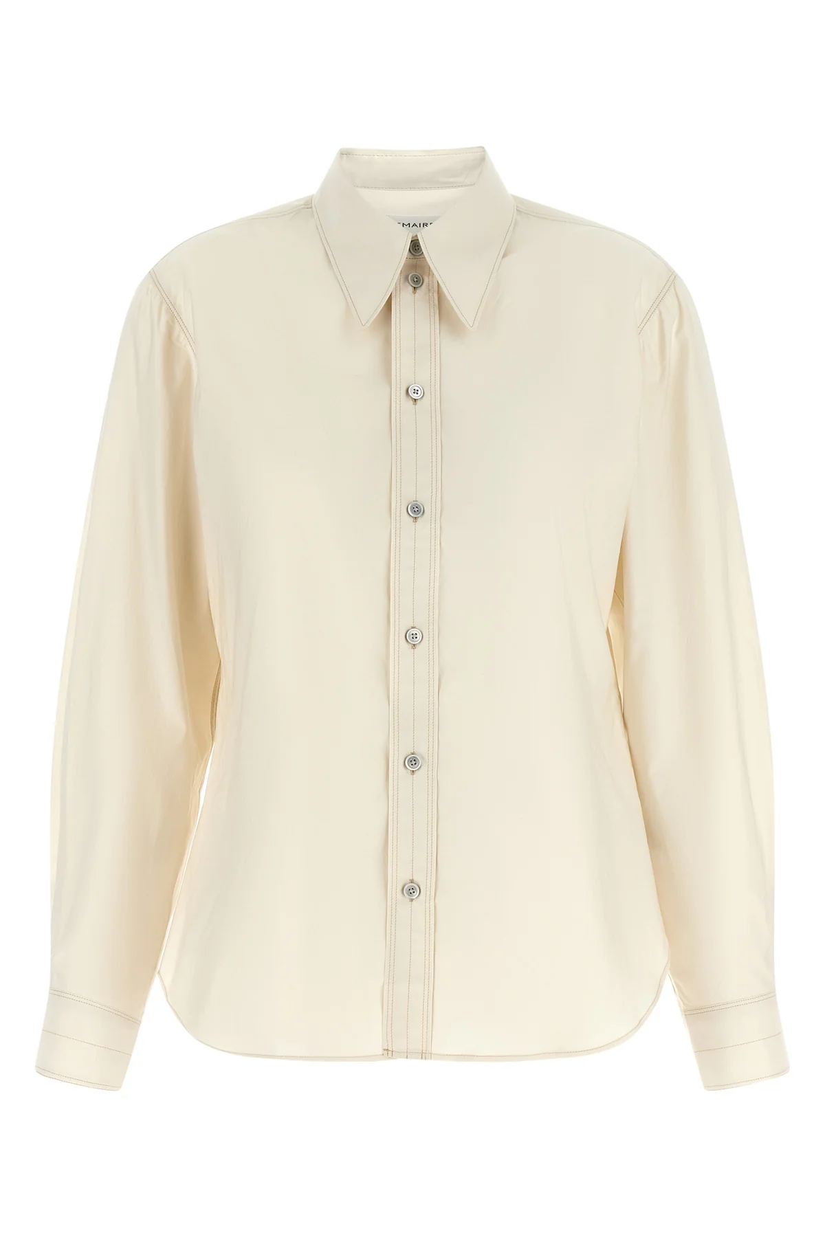 LEMAIRE 34 the lemaire pointed collar shirt reinterprets a wardrobe classic through a rigor