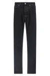 garment-dyed cotton denim jeans