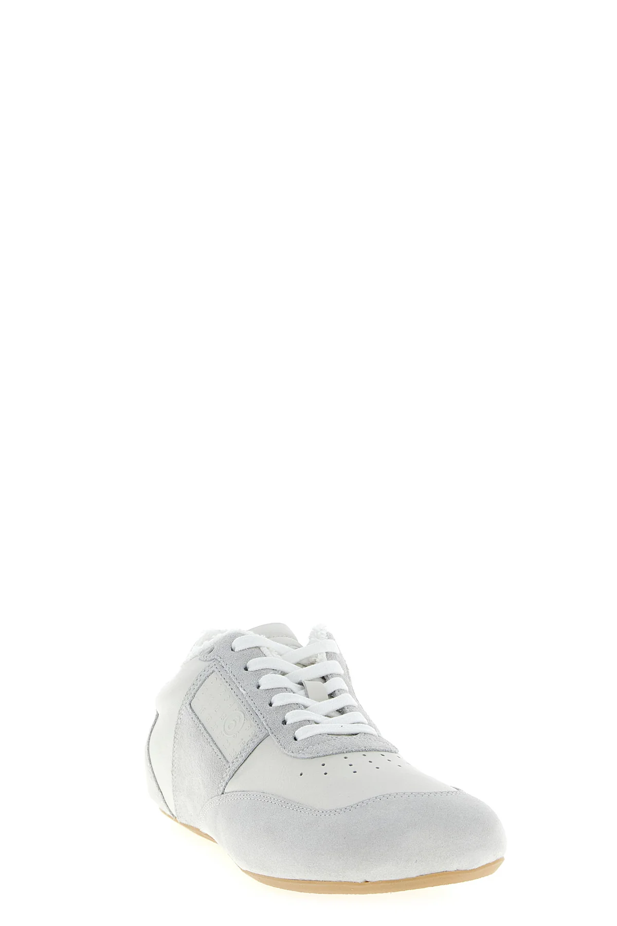 MM6 40 anatomic leather and suede sneakers