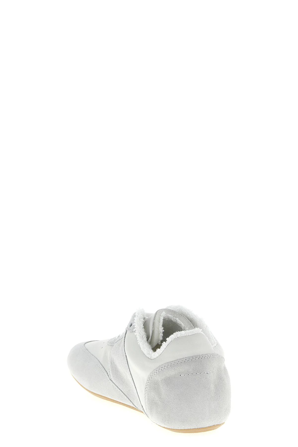 anatomic leather and suede sneakers