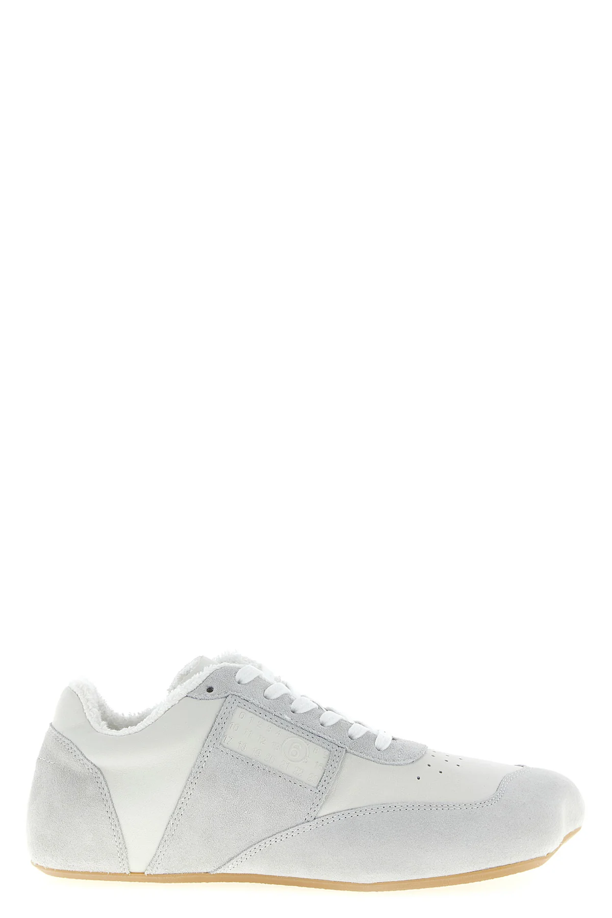 MM6 40 anatomic leather and suede sneakers