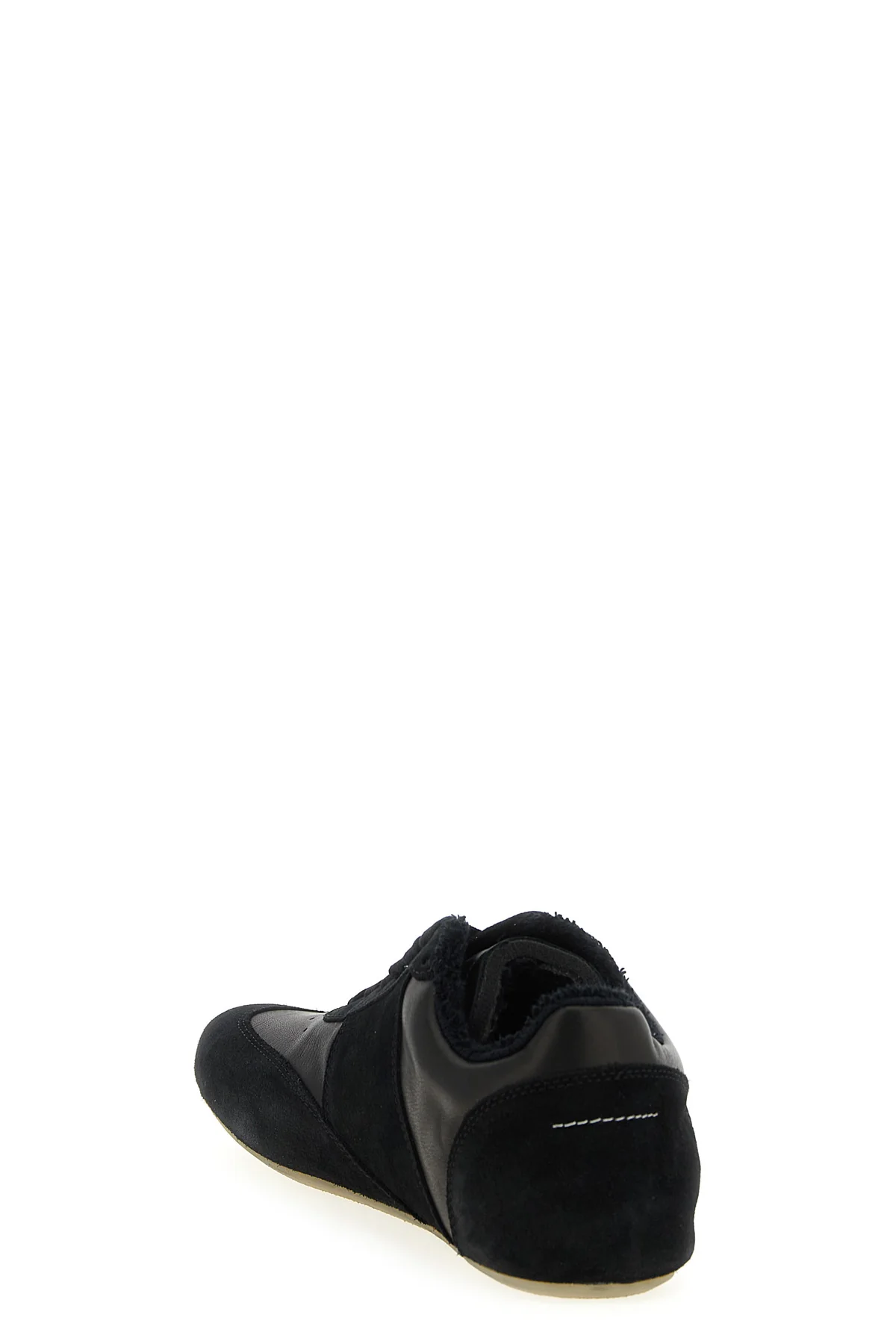 anatomic leather and suede sneakers