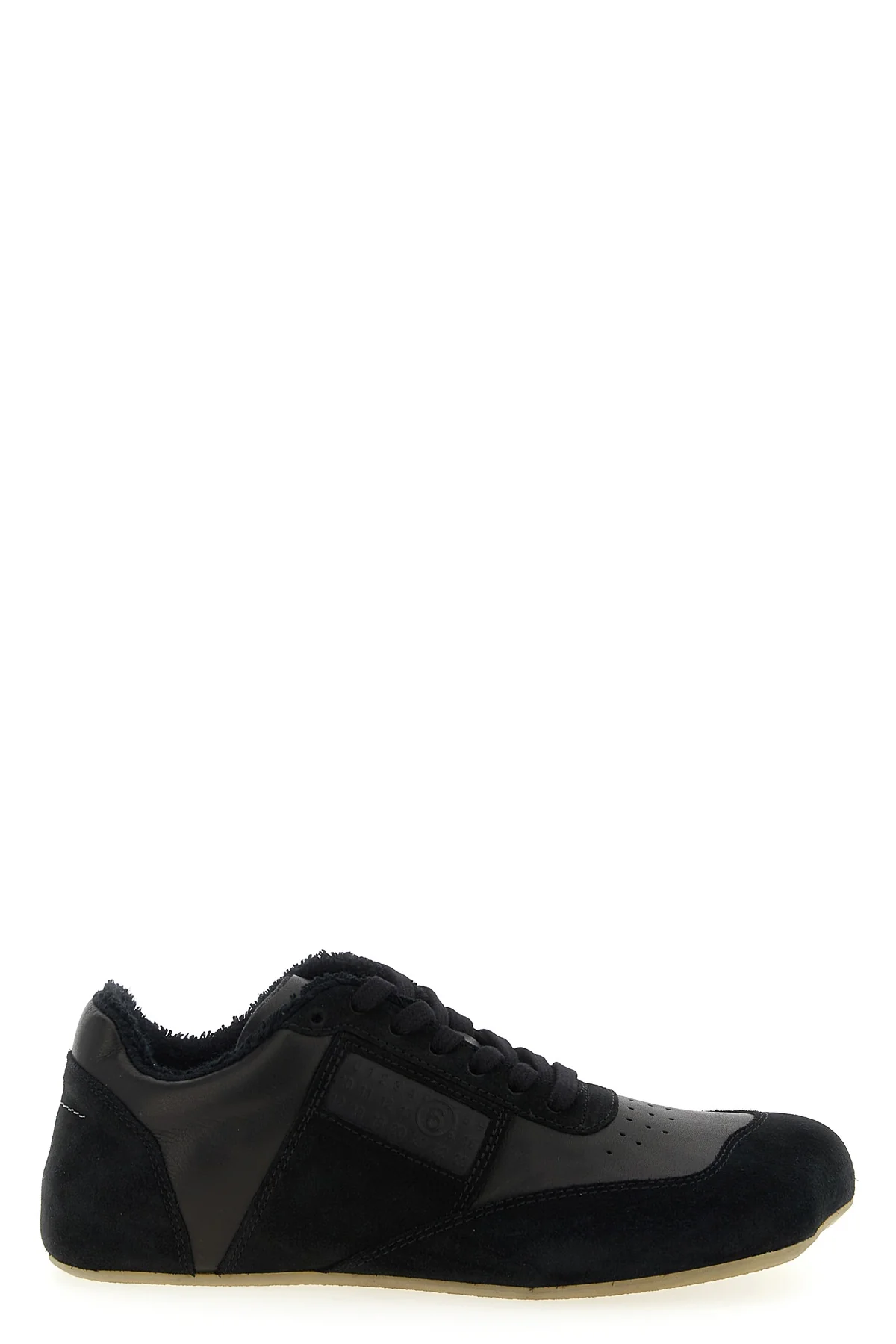 MM6 40 anatomic leather and suede sneakers