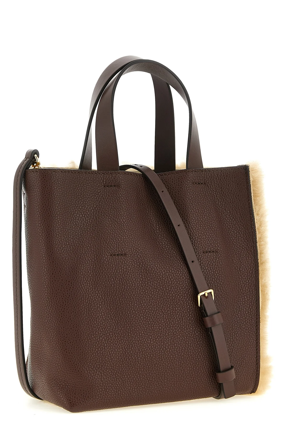 the marni museo soft mini montone handbag redefines everyday volumes through a p