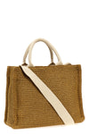 mini tote raffia shopping bag