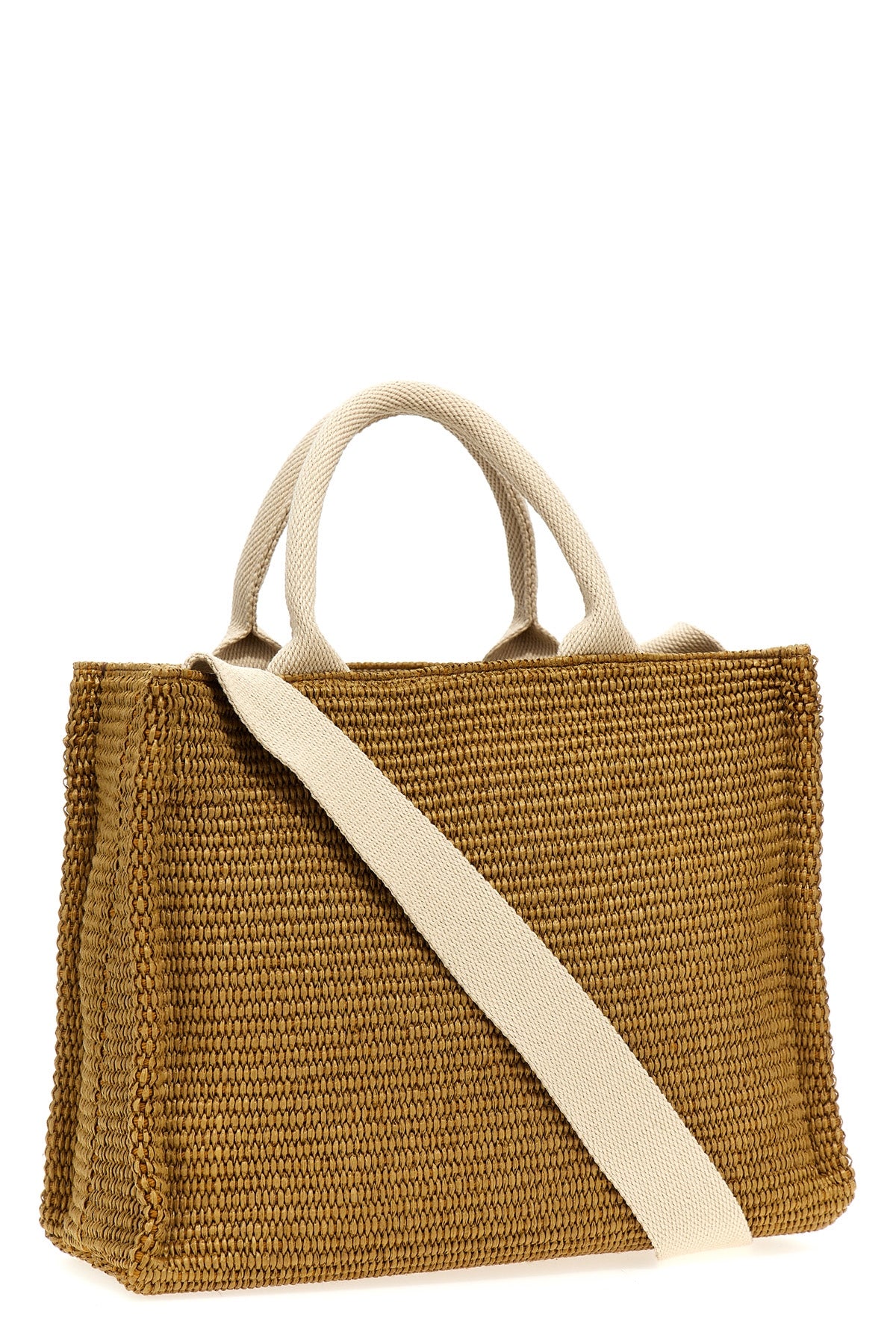 mini tote raffia shopping bag