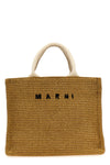 mini tote raffia shopping bag
