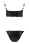 sporty line silk-effect lycra bikini