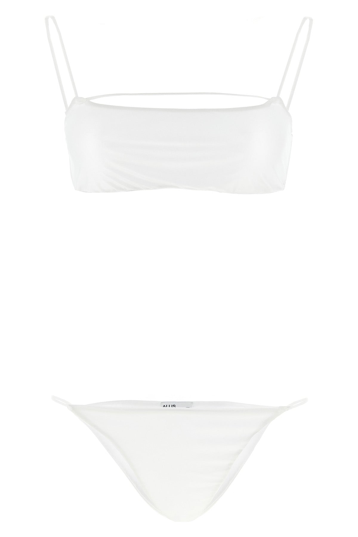 ALLIS L sporty line silk-effect lycra bikini