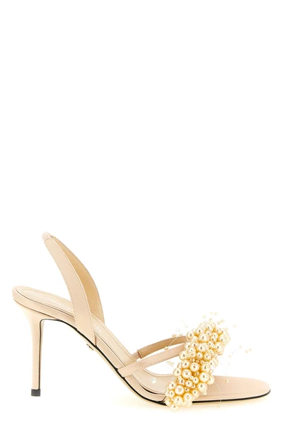satin sandal