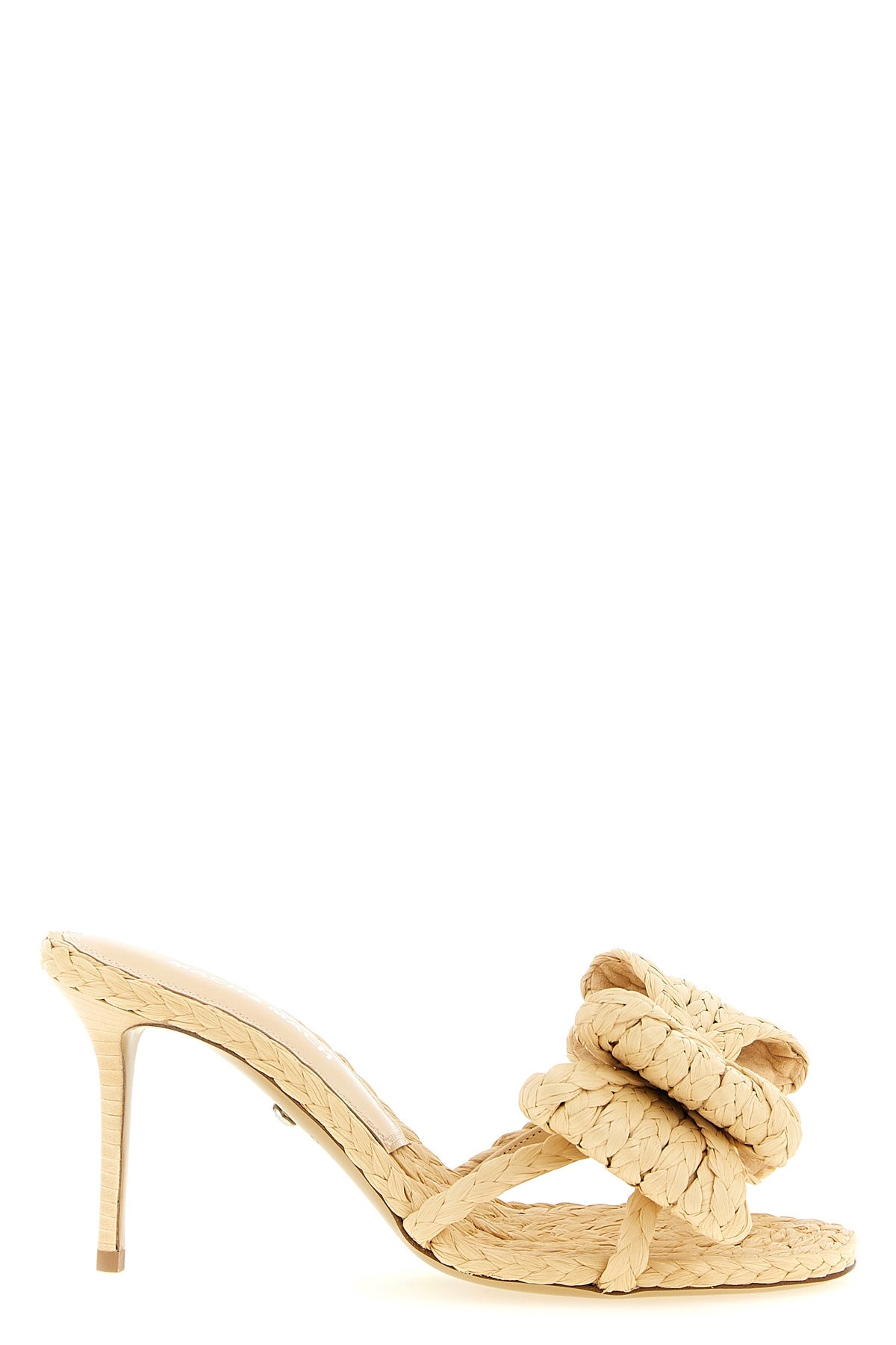 MACH amp; MACH 39 le cadeau mules in woven raffia