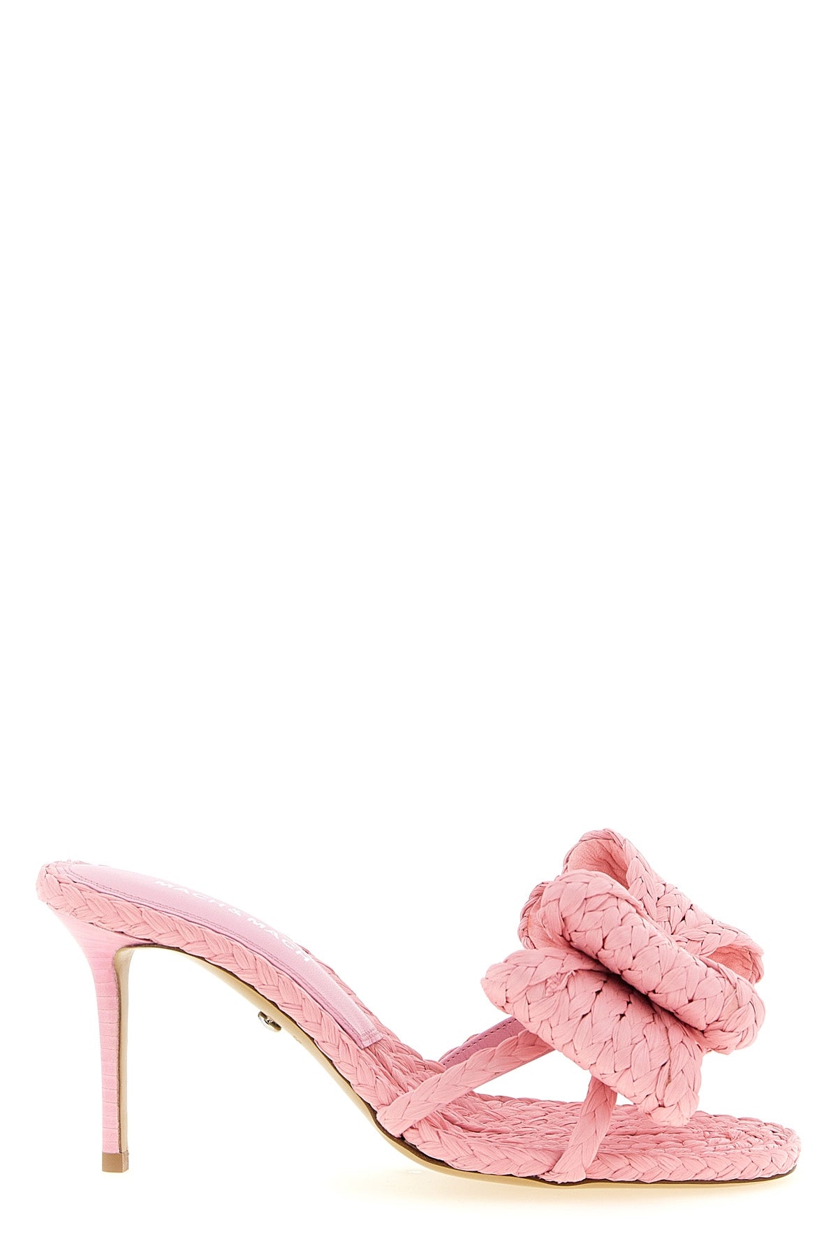 MACH amp; MACH 36 le cadeau mules in woven raffia