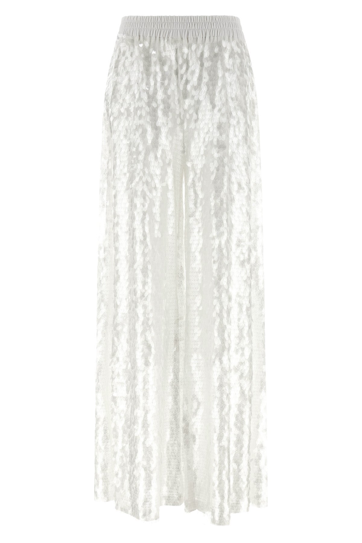 NORMA KAMALI M boyfriend elephant trousers in shiny fabric